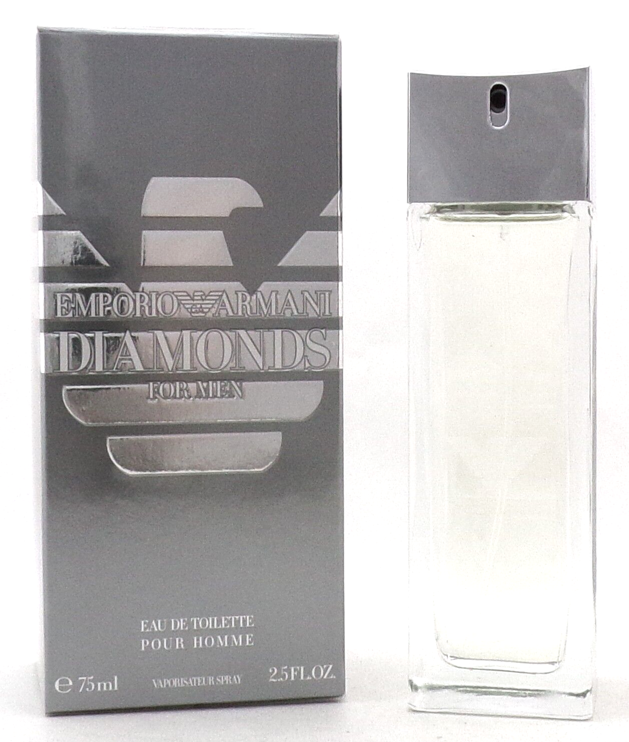 Emporio Armani Diamonds for Men 2.5 oz. Eau de Toilette Spray. New Sealed Box