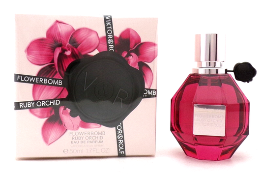 Flowerbomb Ruby Orchid by Viktor & Rolf 1.7 oz. EDP Spray for Women. New in Box