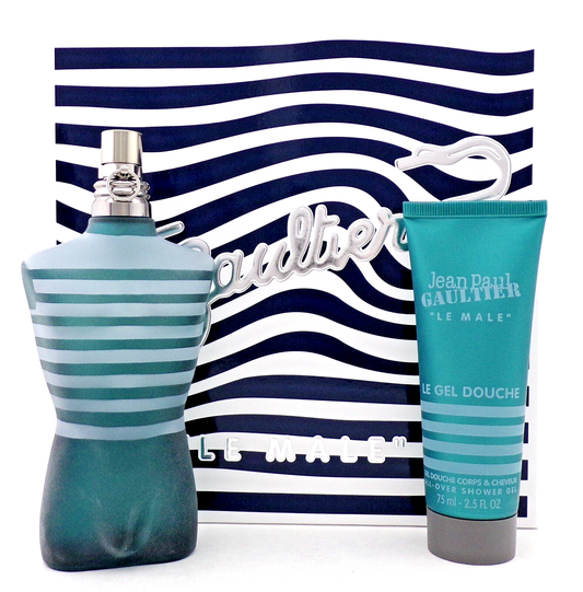 Jean Paul Gaultier Le Male 4.2oz EDT Spray + 2.5oz All Over Sh/Gel New Men's Set