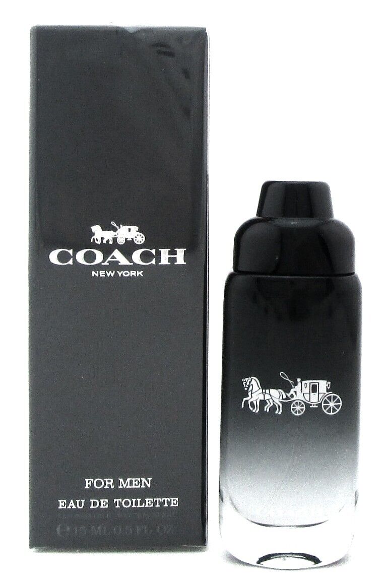 Coach New York by Coach 0.5 oz. Eau de Toilette TRAVEL Spray for Men. New in Box