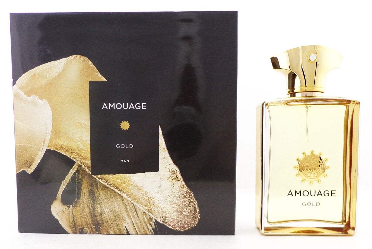 Amouage GOLD Man 3.4 oz. Eau De Parfum Spray New Sealed Box