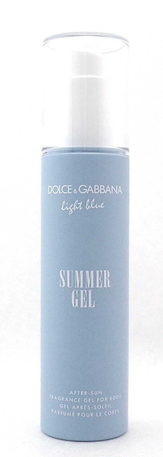 Dolce & Gabbana Light Blue 5.0 oz. Summer Gel After Sun for Women. New. NO BOX