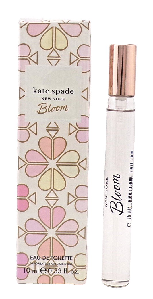 Kate Spade New York BLOOM 0.33 oz/ 10 ml EDT Travel Spray for Women. New Sealed