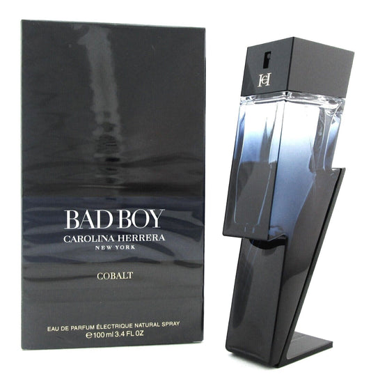 Carolina Herrera Bad Boy COBALT 3.4 oz Eau de Parfum Electrique Spray New in Box