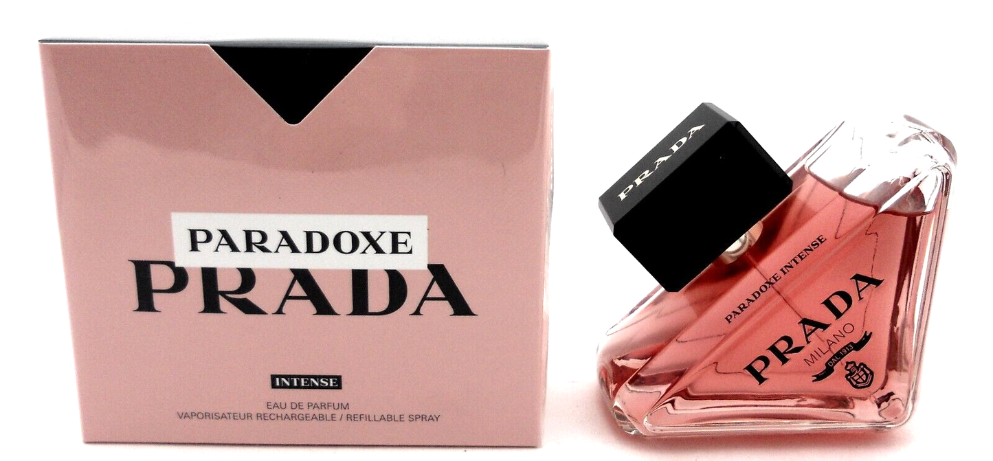 PRADA Paradoxe Intense Perfume 3.0 oz. EDP REFILLABLE Spray New in Sealed Box