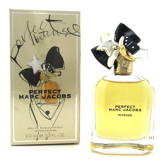 Marc Jacobs Perfect Intense 3.3 oz Eau de Parfum Spray for Women. New Sealed Box