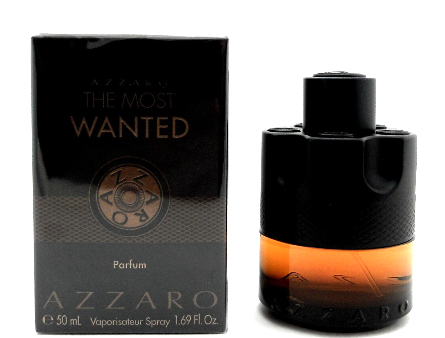 Azzaro The Most Wanted PARFUM Spray for Men 1.69 oz./50 ml. New in Sealed Box