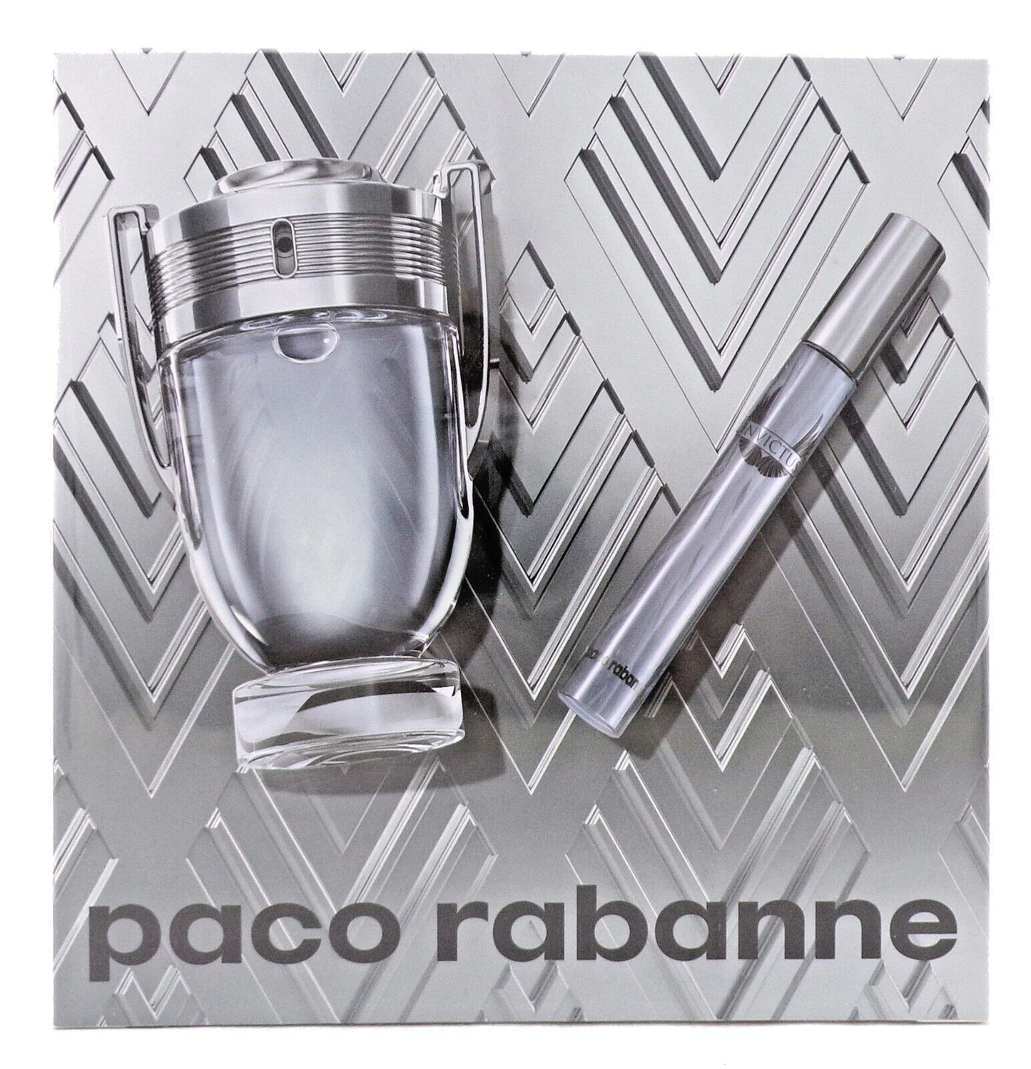 Invictus by Paco Rabanne 3.4 oz + 10 ml Eau de Toilette Spray. New SET for Men