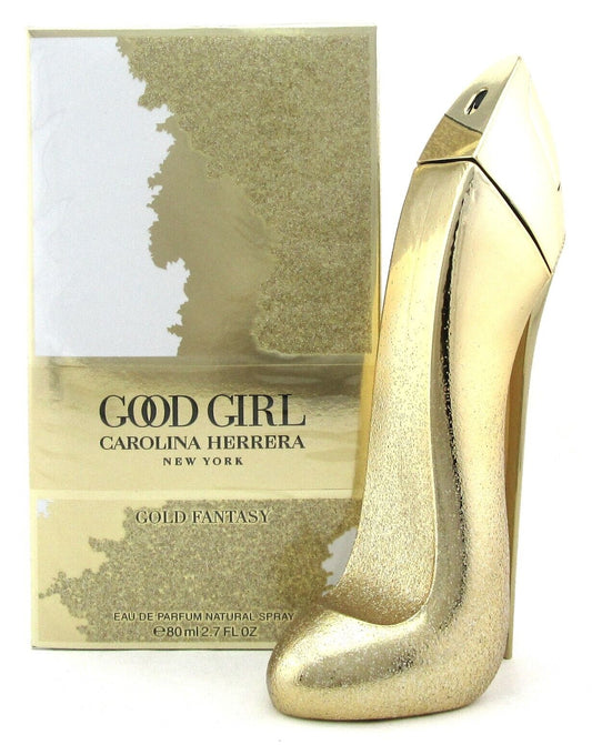 Good Girl Gold Fantasy by Carolina Herrera  2.7 oz. Eau de Parfum Spray. New Box