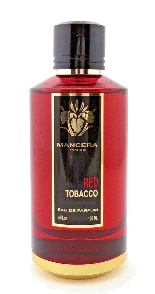 RED TOBACCO by Mancera 4.0 oz./ 120 ml. Eau de Parfum Spray for Men. New NO BOX