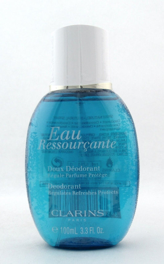Clarins Eau Ressourcante Deodorant Spray for Women 100 ml. / 3.3 oz. New Sealed