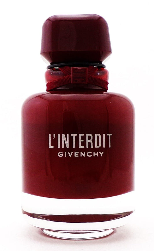 L'Interdit Givenchy ROUGE 2.7 oz./ 80 ml. Eau de Parfum Spray for Women NO BOX