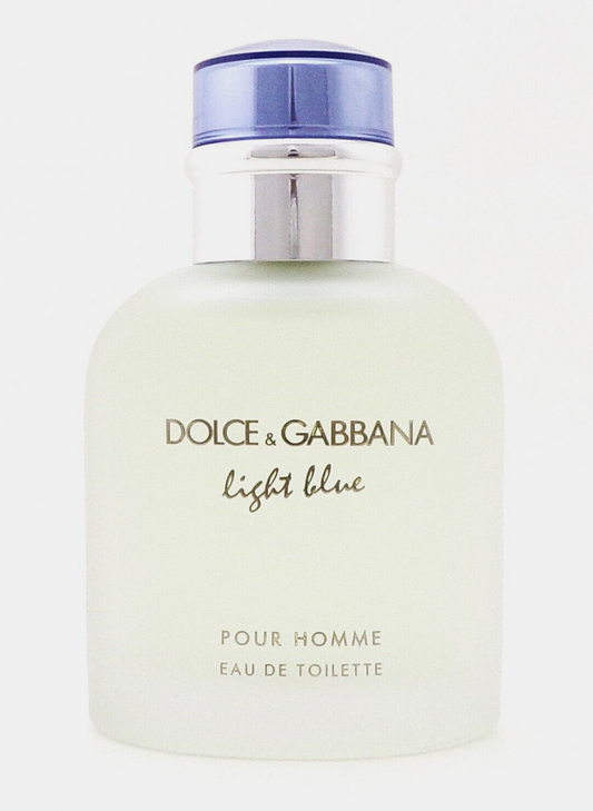 Light Blue by Dolce & Gabbana 2.5 oz. Eau De Toilette Spray for Men New NO BOX