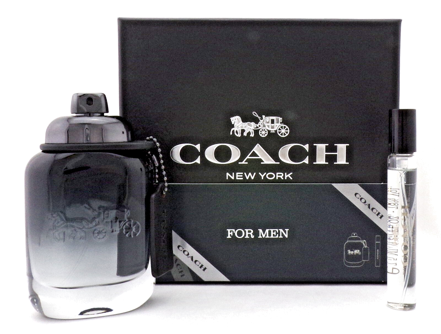 Coach New York for Men 2.0 oz/ 60 ml + 0.25 oz/ 7.5 ml EDT Spray. New Set
