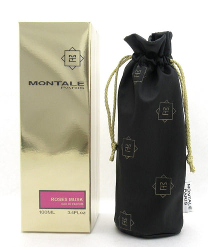 Montale Paris ROSES MUSK 3.4 oz./ 100 ml. Eau de Parfum Spray for Women. New Sealed Box