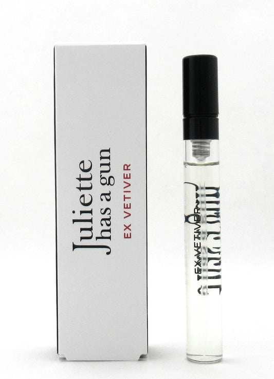 EX  VETIVER  by Juliette has a gun Eau De Parfum Spray 5 ml./ 0.17 oz. New
