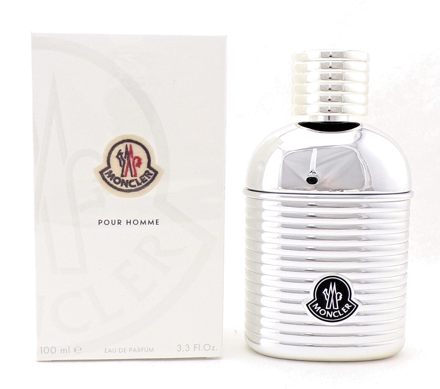 Moncler Pour Homme 3.3 oz./ 100 ml. Eau de Parfum Spray for Men. New Sealed Box