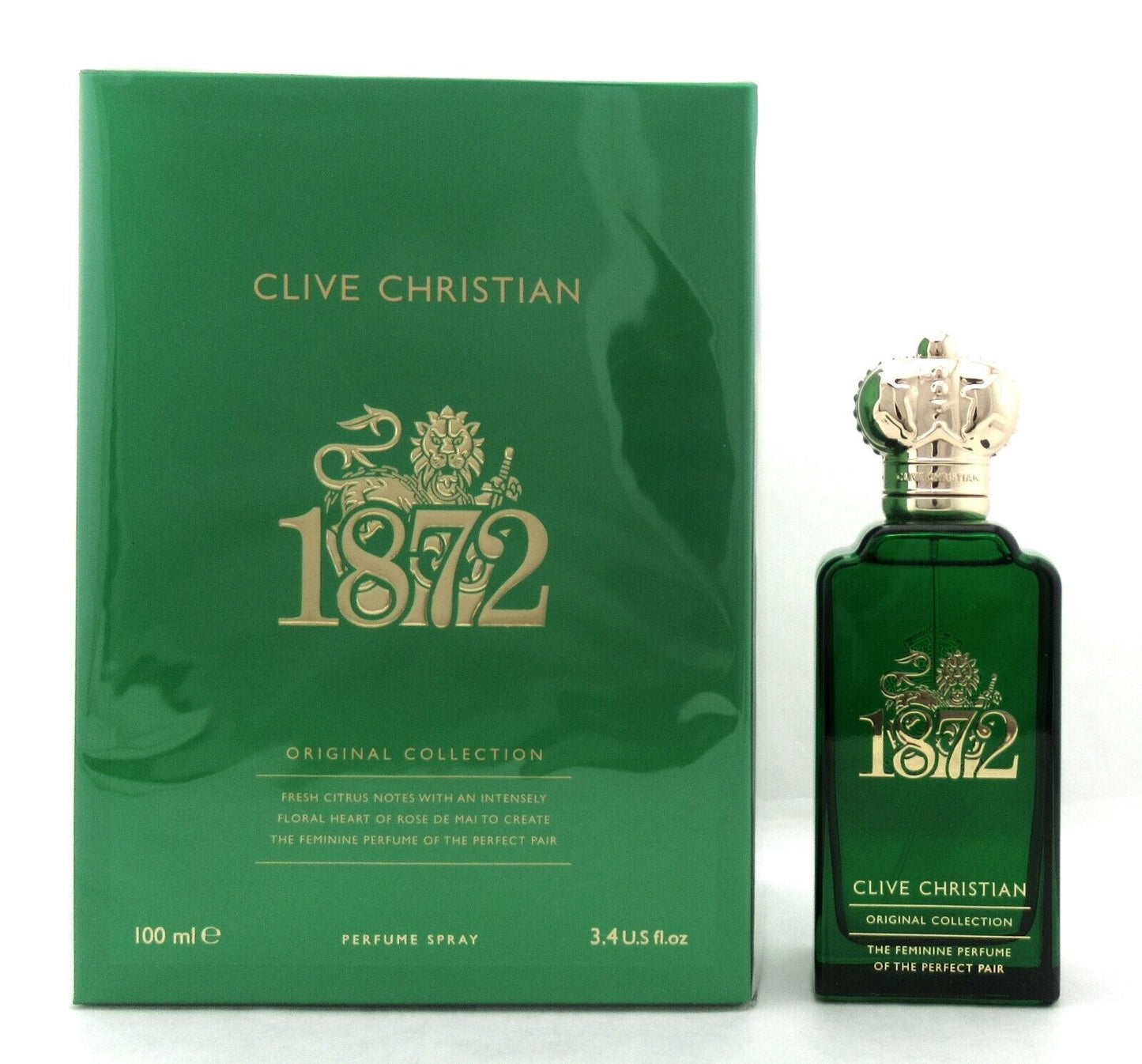 Clive Christian 1872 for Women 3.4 oz./ 100 ml. Perfume Spray New in Box