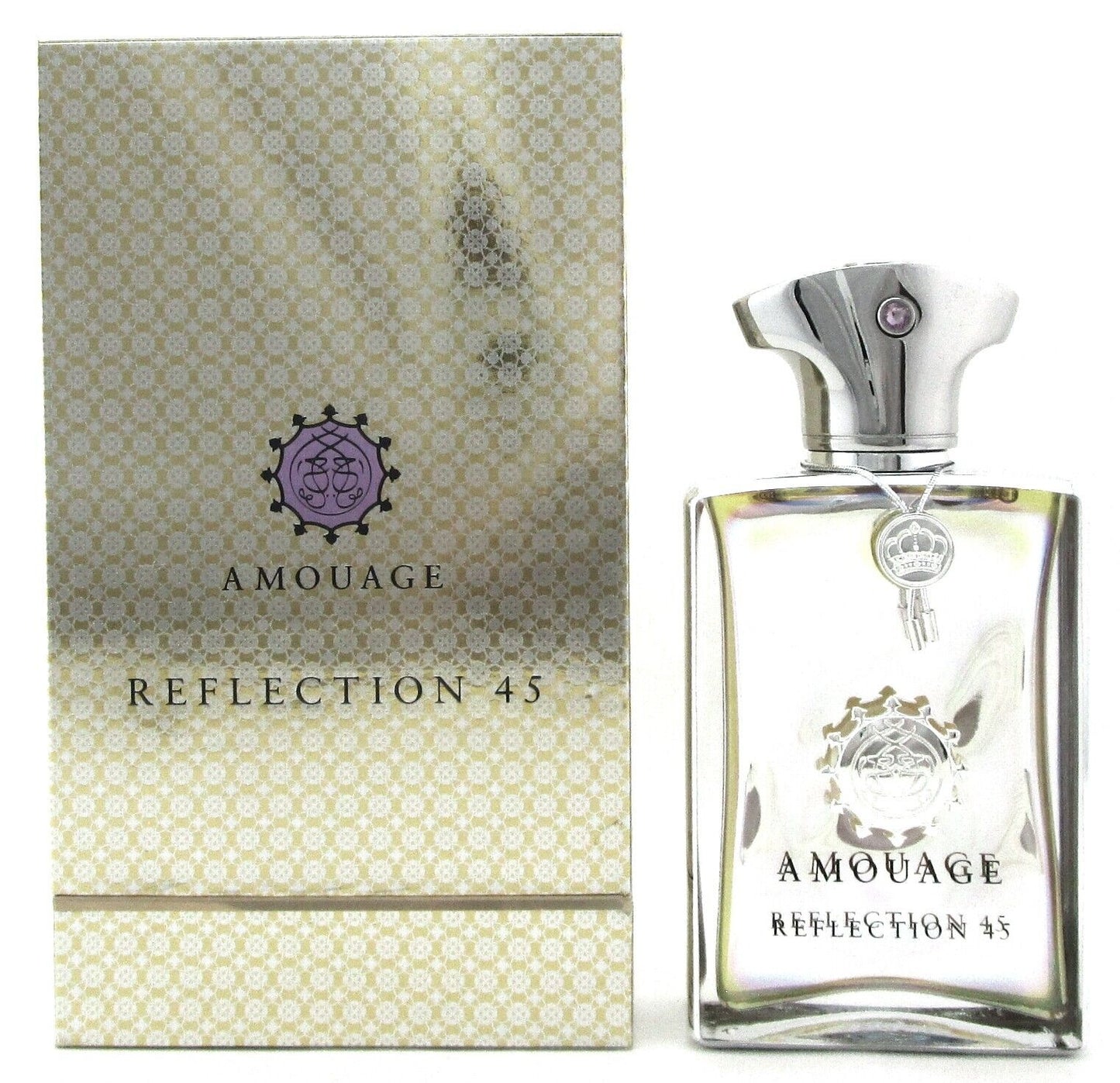 Reflection 45 by Amouage 3.4 oz Extrait de Parfum Spray for Men. New DAMAGED Box