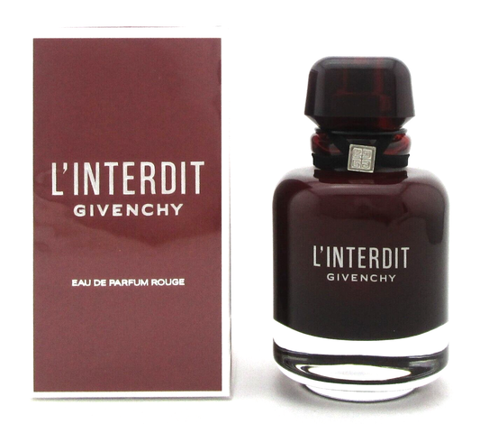 L'Interdit Givenchy 2.7 oz Eau de Parfum ROUGE Spray for Women. New. DAMAGED Box