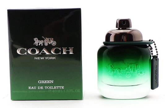 Coach Green by COACH 1.3 oz. Eau De Toilette Spray for Men New Sealed Box