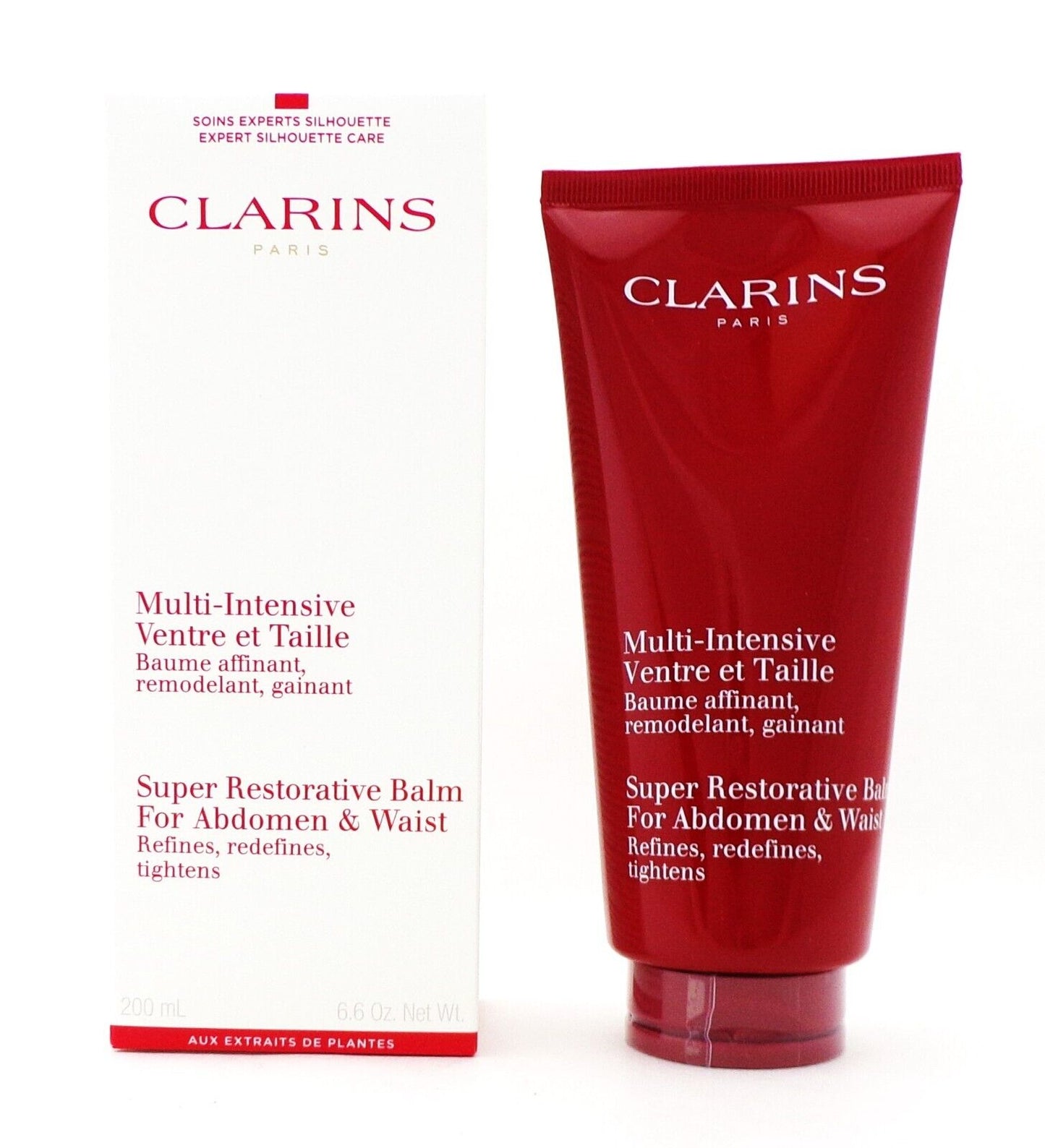 Clarins Super Restorative Balm for Abdomen And Waist 6.6 oz. / 200 ml. New