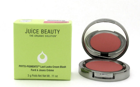 Juice Beauty Phyto Pigments Last Looks Cream Blush 08 Blossom Fleur 0.11 oz. New
