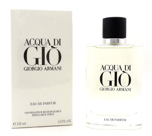 Acqua di Gio by Giorgio Armani 4.2oz EDP Spray Refillable for Men New Sealed Box