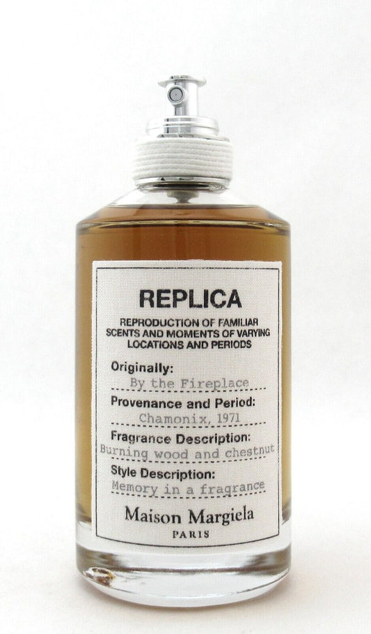 Replica by the Fireplace by Maison Margiela 3.4 oz. EDT Refillable Spray Unisex NO BOX