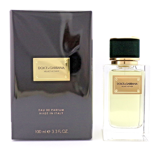 Dolce & Gabbana Velvet Vetiver 3.3 oz Eau de Parfum Spray Unisex. New Sealed Box