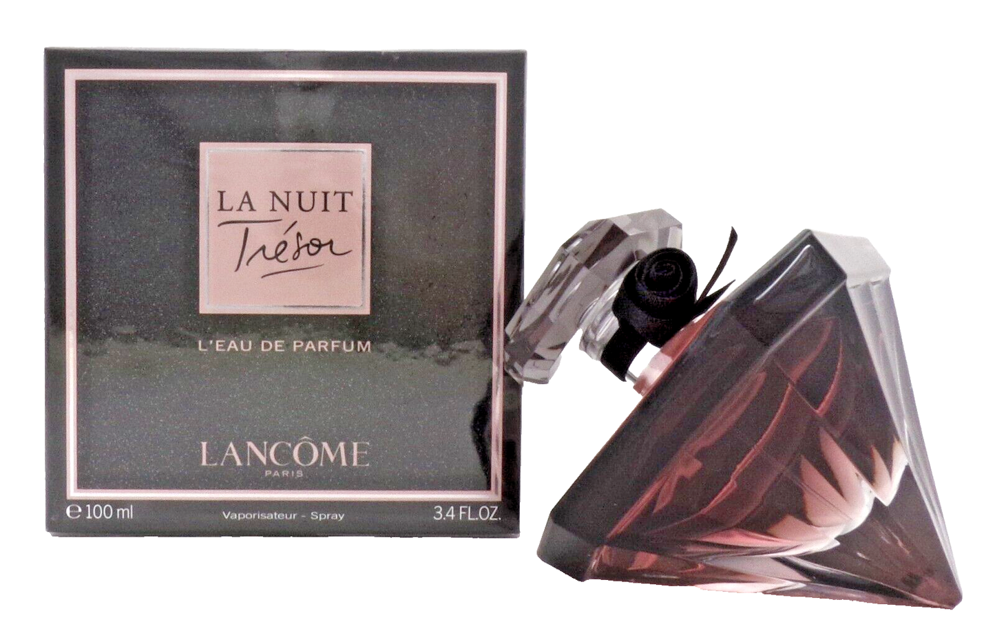 Lancome LA NUIT Tresor 3.4 oz. L'eau de Parfum Spray for Women. New. DAMAGED Box