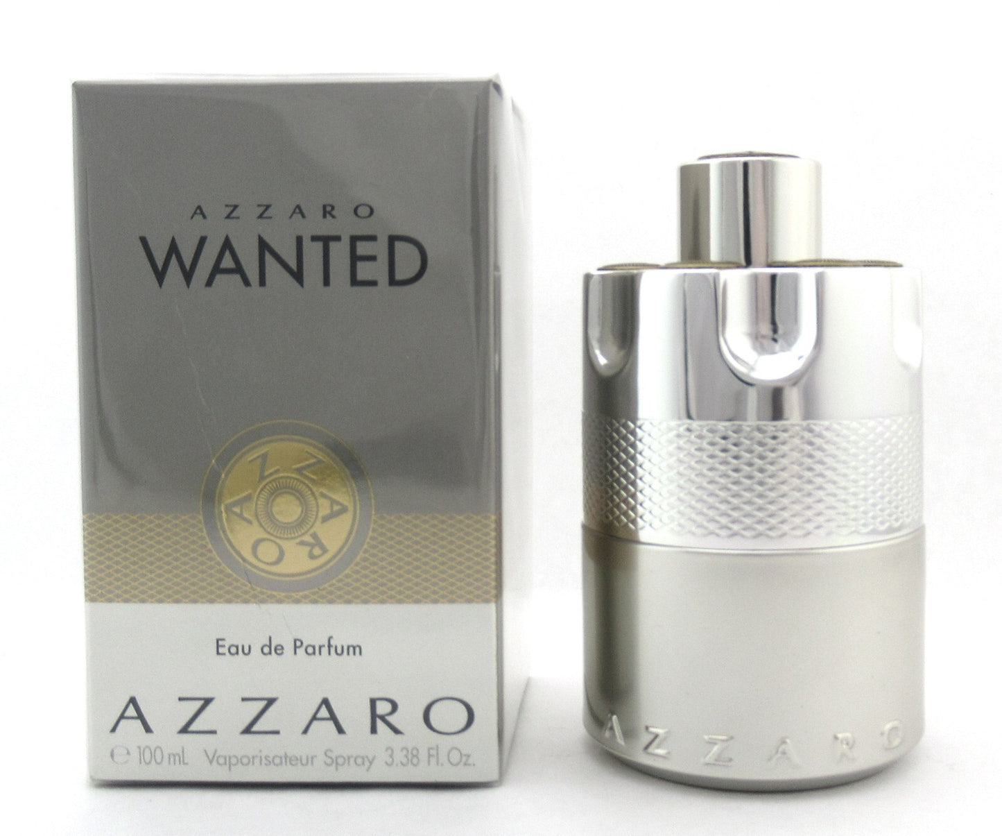 Azzaro Wanted 3.3 oz. Eau de Parfum Spray for Men New Damaged Box