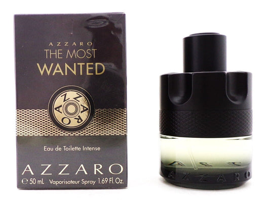 Azzaro The Most Wanted 1.69 oz. EAU DE TOILETTE Intense Spray for Men New In Box