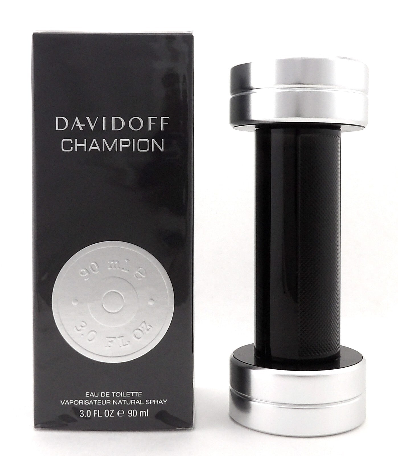Davidoff CHAMPION 3.0 oz./ 90 ml. Eau de Toilette Spray for Men. New Sealed Box
