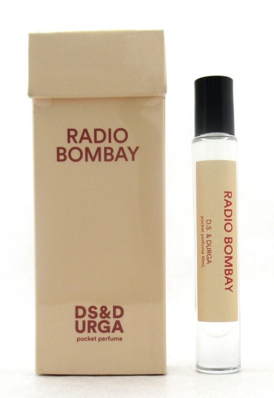 D.S. & Durga Radio Bombay Pocket Perfume Oil Roll-On 10 ml./0.34 oz. New in Box