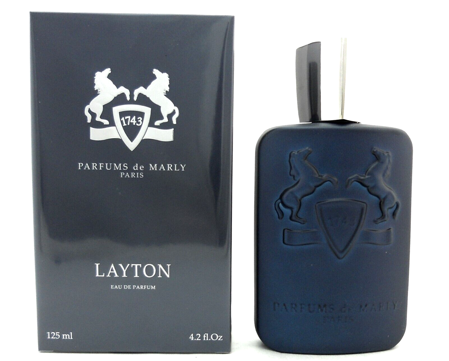 Layton by Parfums de Marly 4.2 oz./ 125 ml. EDP Spray for Men. New. Damaged Box