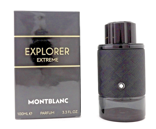 Montblanc Explorer EXTREME 3.3 oz. Parfum  Spray for Men. New. DAMAGED Box
