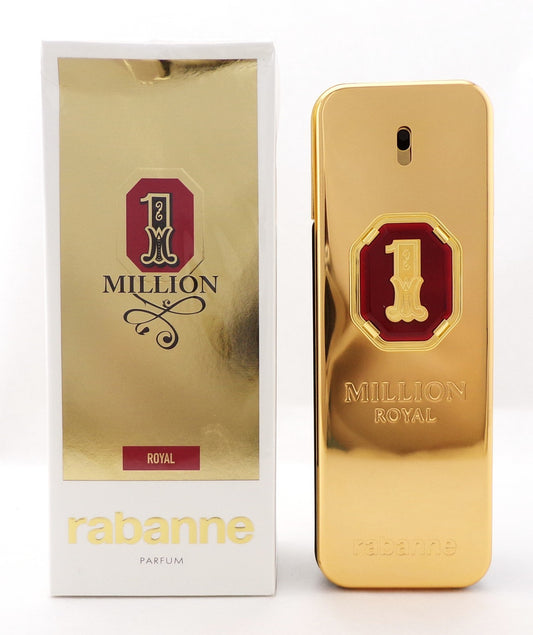 1 Million Royal 3.4 oz. Parfum Spray for Men. New Damaged Box