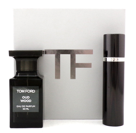 Tom Ford Oud Wood 1.7 oz.+ 10 ml. Eau de Pardum Spray Unisex New SET in Hard Box
