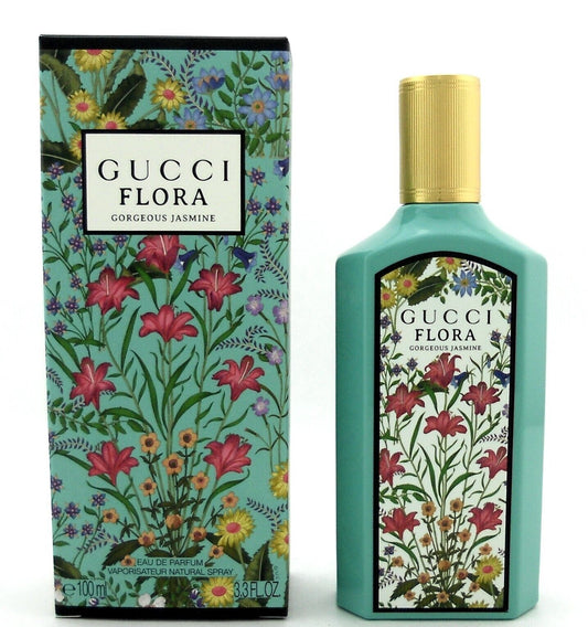 Gucci Flora Gorgeous Jasmine Perfume 3.3oz EDP Spray for Women New in Sealed Box