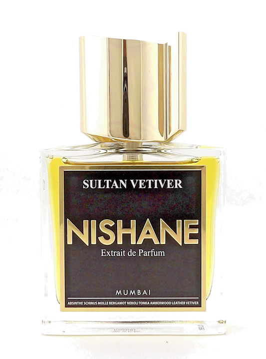 Nishane SULTAN VETIVER 1.69 oz. Extrait de Parfum Spray for Men. New. NO Box