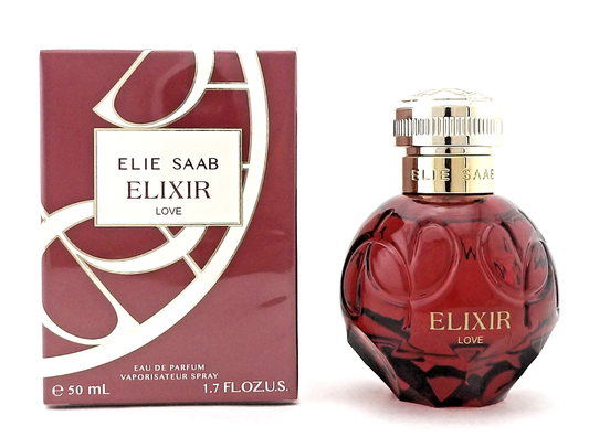 Elie Saab Elixir LOVE 1.7 oz/50 ml Eau de Parfum Spray for Women. New Sealed Box