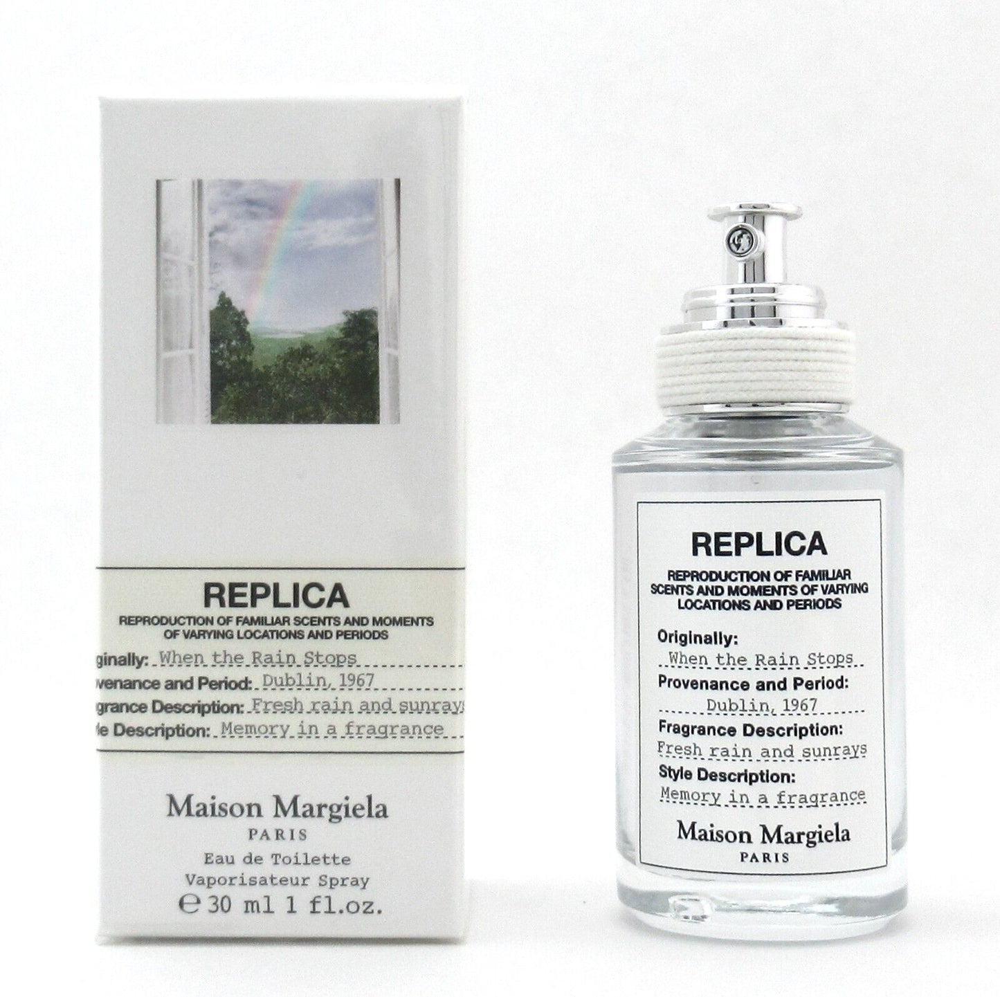 Maison Margiela Replica When the Rain Stops 1.0 oz./30 ml. EDT Spray New In Box