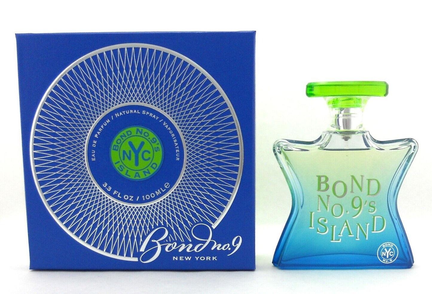 Bond No. 9's ISLAND Eau de Parfum Spray 3.3 oz./100 ml. for Unisex, New in Box