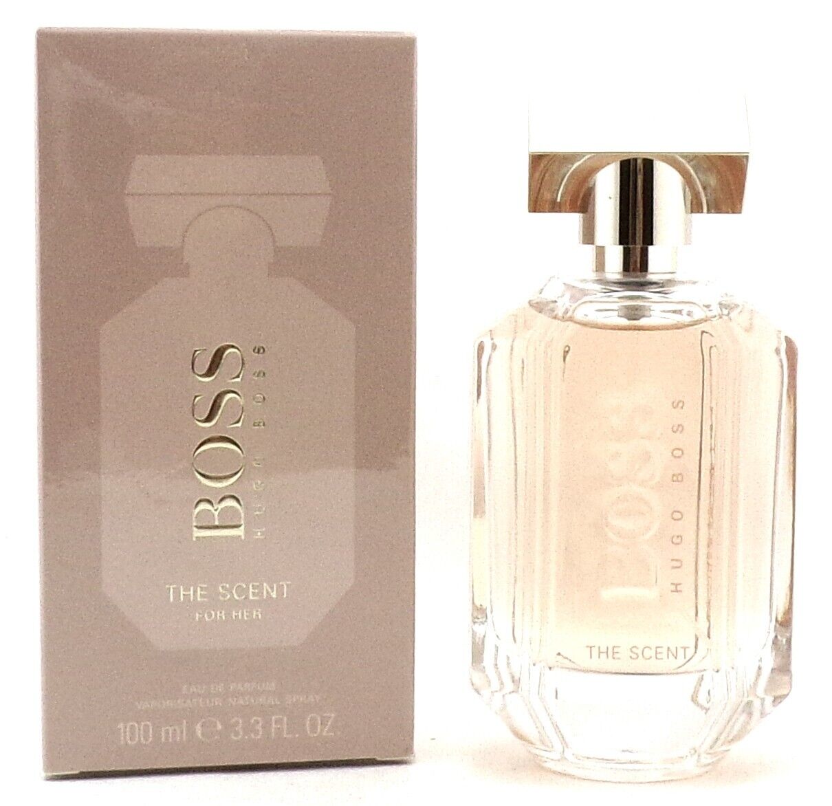 Boss The Scent for Her by Hugo Boss 3.3 oz. Eau de Parfum Spray. New Sealed Box