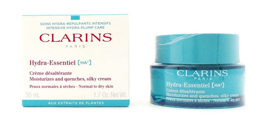 Clarins Hydra-Essentiel Silky Cream Normal to Dry Skin 1.7 oz./ 50 ml. New