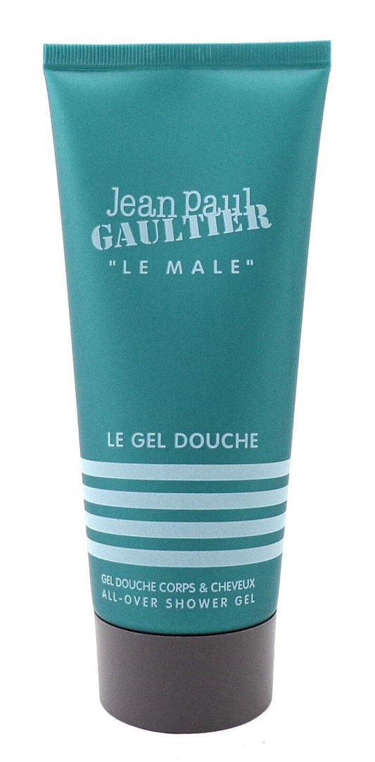 Jean Paul Gaultier Le Male 6.8 oz/ 200 ml All Over Shower Gel for Men New NO Box