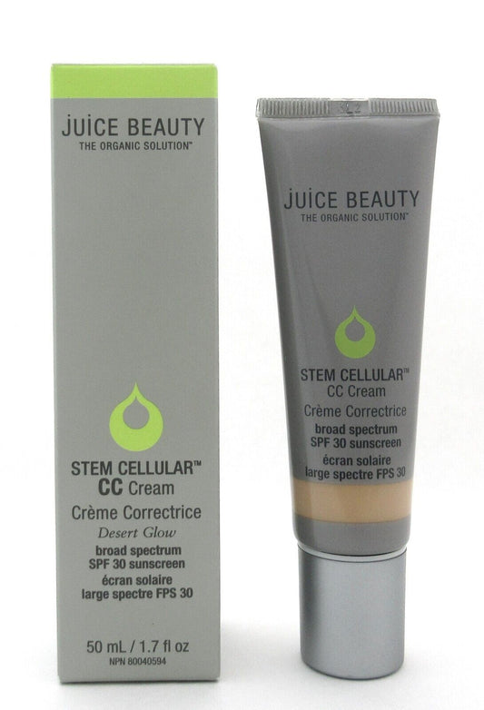 Juice Beauty Stem Cellular CC Cream Desert Glow SPF 30 Sunscreen 1.7 oz. NEW