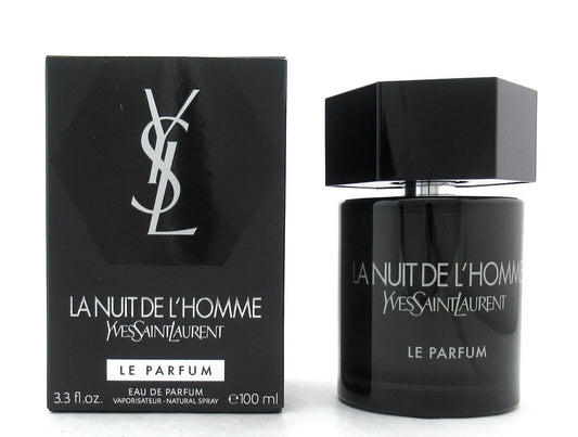 La Nuit De L`Homme by Yves Saint Laurent 3.3 oz. Le Parfum EDP Spray NO CELLO