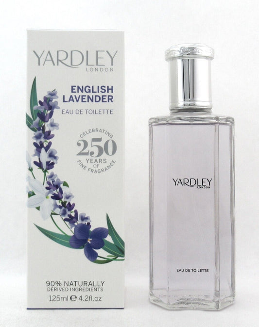 Yardley English Lavender by Yardley of London 4.2 oz. EDT Spray For Women New